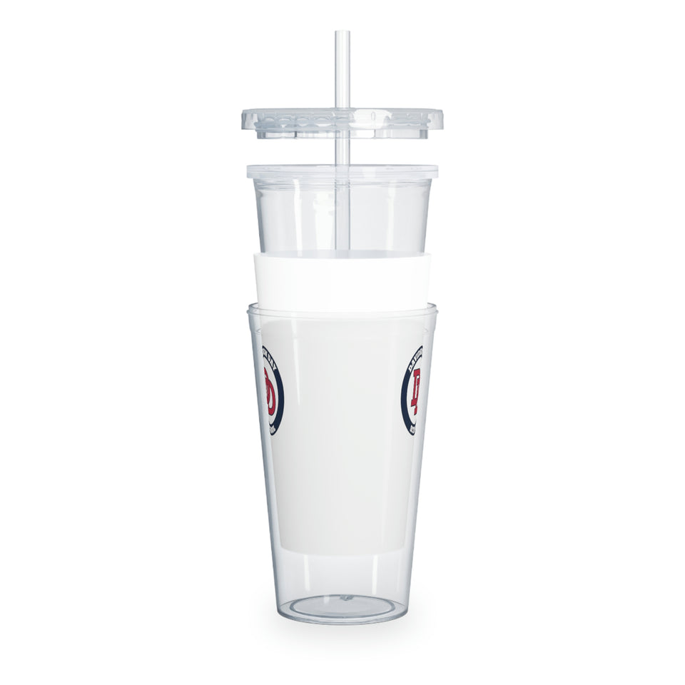 Davidson Day Plastic Tumbler with Straw