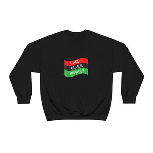 I Am Black History Unisex Heavy Blend™ Crewneck Sweatshirt