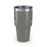 I'm Black Every Month Week Day Ringneck Tumbler, 30oz