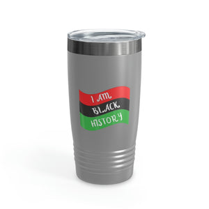 I Am Black History Ringneck Tumbler, 20oz