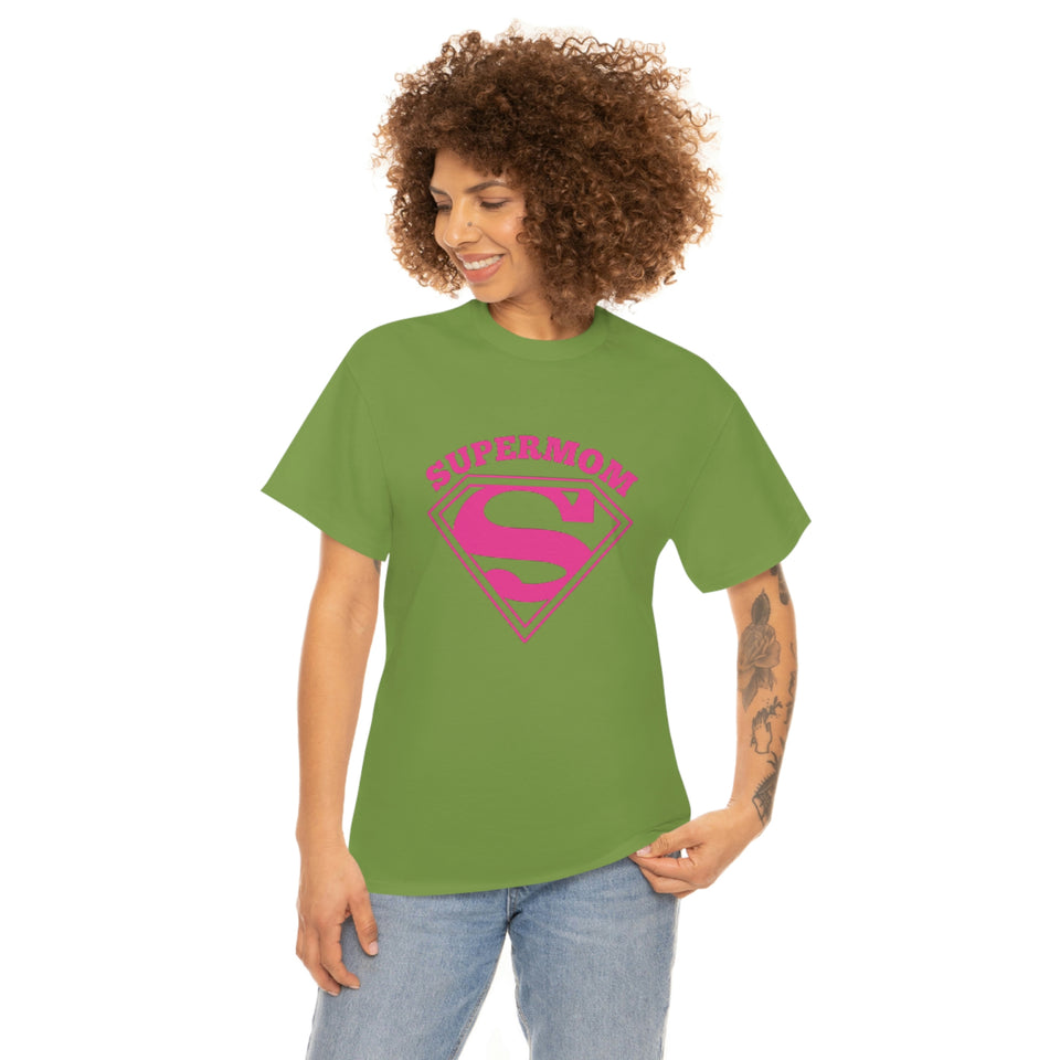 Super Mom Unisex Heavy Cotton Tee