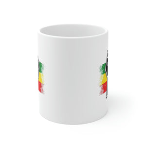 Black Fist Ceramic Mug 11oz