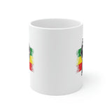 Black Fist Ceramic Mug 11oz