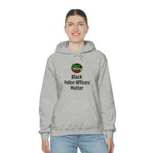 Black Police Officers Matter Hooded Sweatshirt