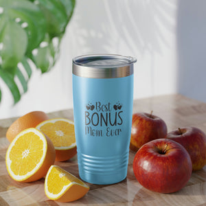 Best Bonus Mom Ever Ringneck Tumbler, 20oz