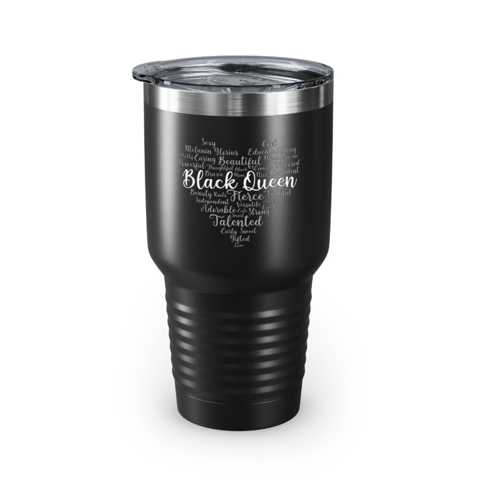 Black Queen Ringneck Tumbler, 30oz