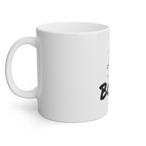 Act Like A Lady Think Like a Boss White Mug, 11oz