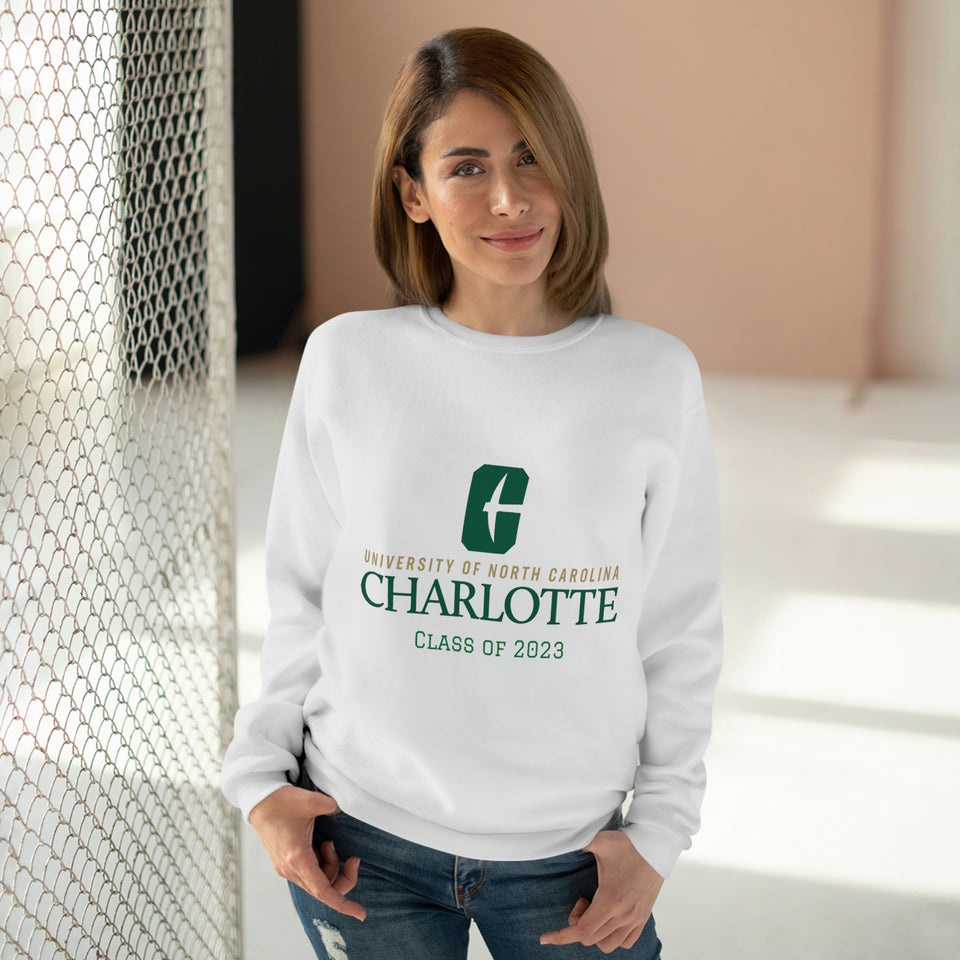 UNCC Class of 2023 Unisex Crew Neck Sweatshirt