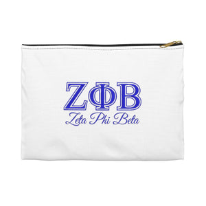 Zeta Phi Beta Accessory Pouch