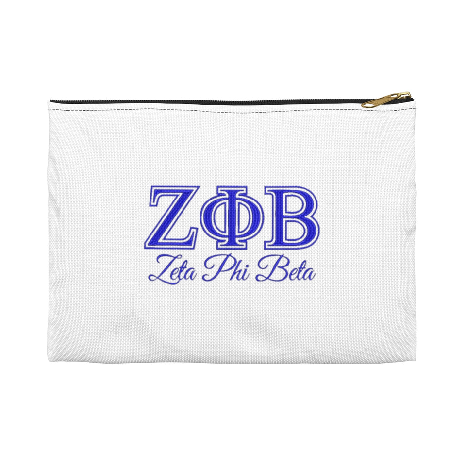 Zeta Phi Beta Accessory Pouch