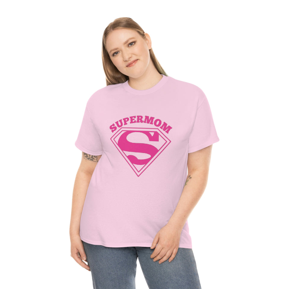 Super Mom Unisex Heavy Cotton Tee