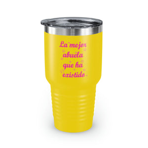 Best Grandma Ever Spanish Ringneck Tumbler, 30oz