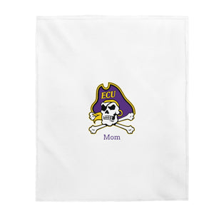 East Carolina Mom Plush Blanket