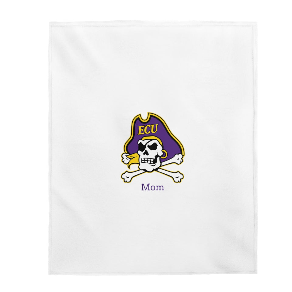 East Carolina Mom Plush Blanket