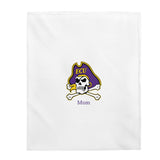 East Carolina Mom Plush Blanket
