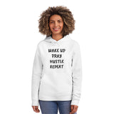 Wake up Pray Hustle Repeat Unisex Drummer Hoodie