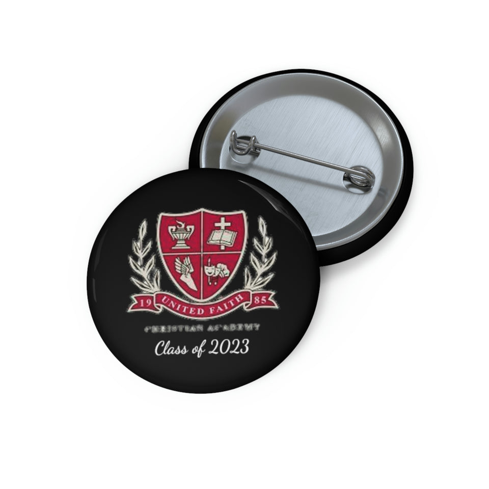 United Faith Christian Class of 2023 Custom Pin Buttons