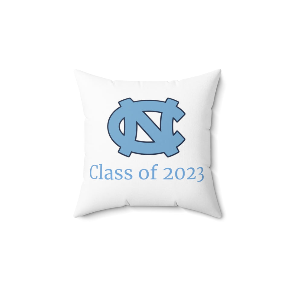 UNC Class of 2023 Decorative Pillow