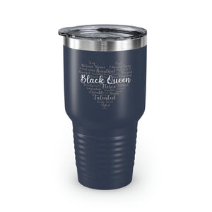 Black Queen Ringneck Tumbler, 30oz