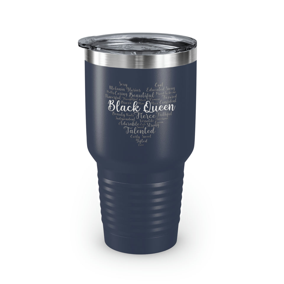 Black Queen Ringneck Tumbler, 30oz