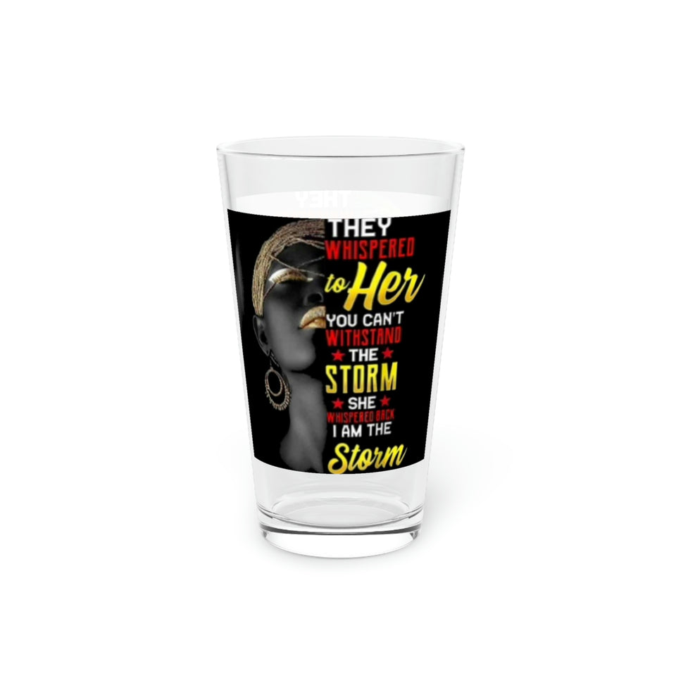 They Whispered Pint Glass, 16oz