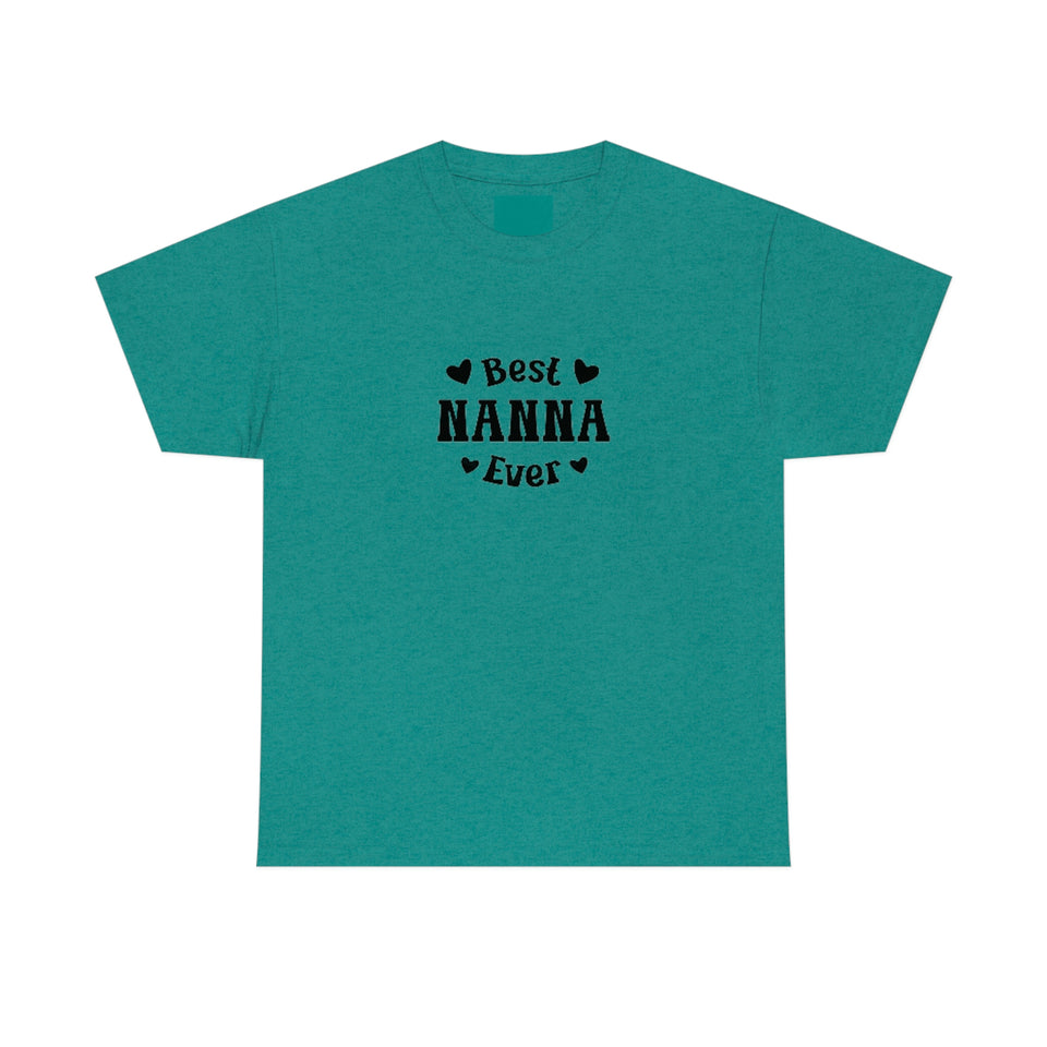 Best Nanna Ever Unisex Heavy Cotton Tee