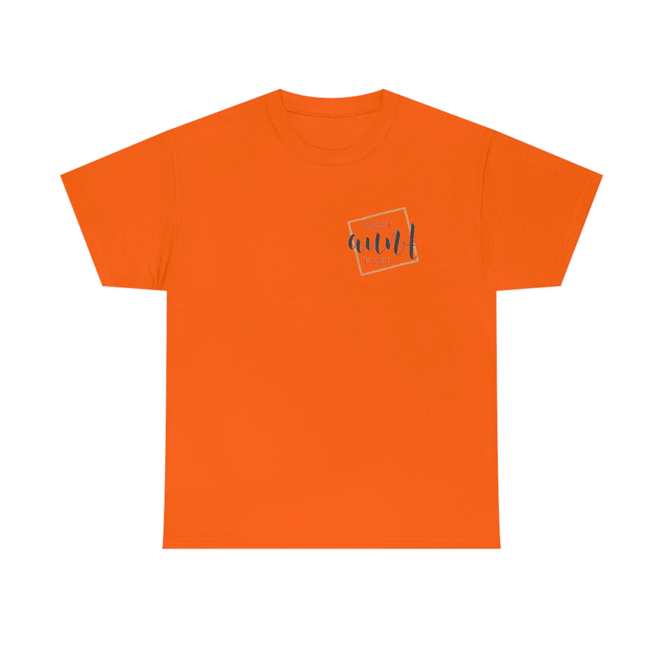 Best Aunt Ever Unisex Heavy Cotton Tee