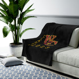 West Charlotte HS Class of 2023 Velveteen Plush Blanket