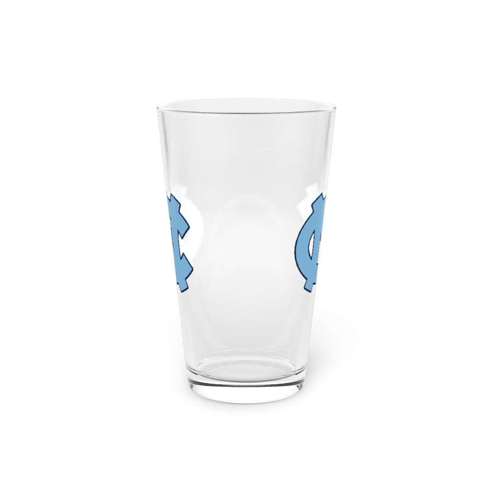 UNC Pint Glass, 16oz