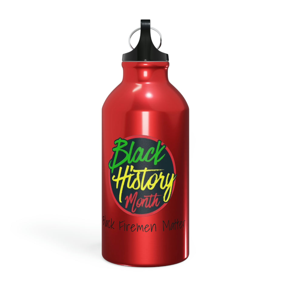 Black Firemen Matter Oregon Sport Bottle