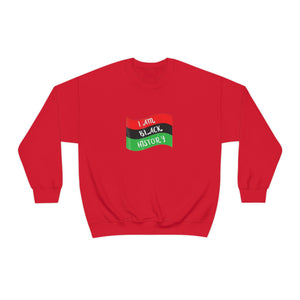 I Am Black History Unisex Heavy Blend™ Crewneck Sweatshirt