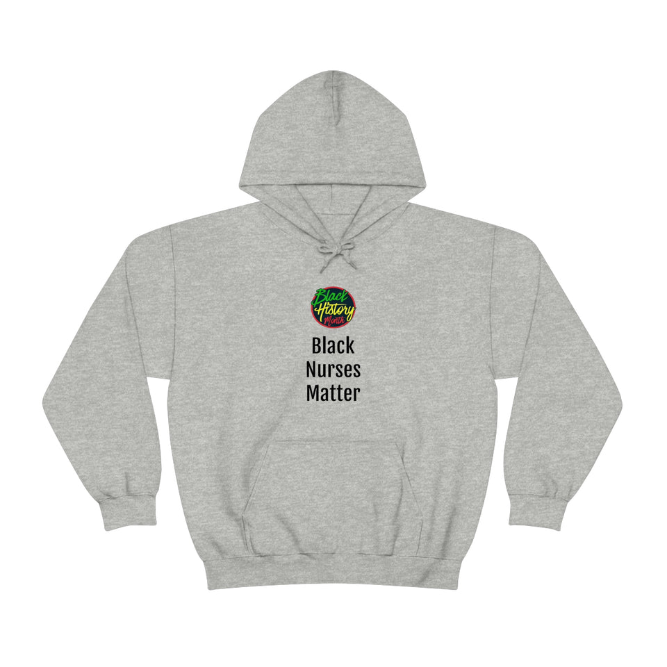 Black Nurses Matter Hooded Sweatshirt
