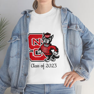 NC State Class of 2023 Unisex Heavy Cotton Tee