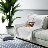 Harding University Velveteen Plush Blanket