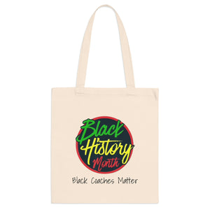 Black Coaches Matter Tote Bag