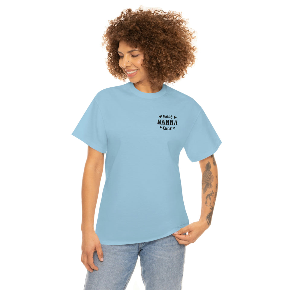 Best Nanna Ever Unisex Heavy Cotton Tee