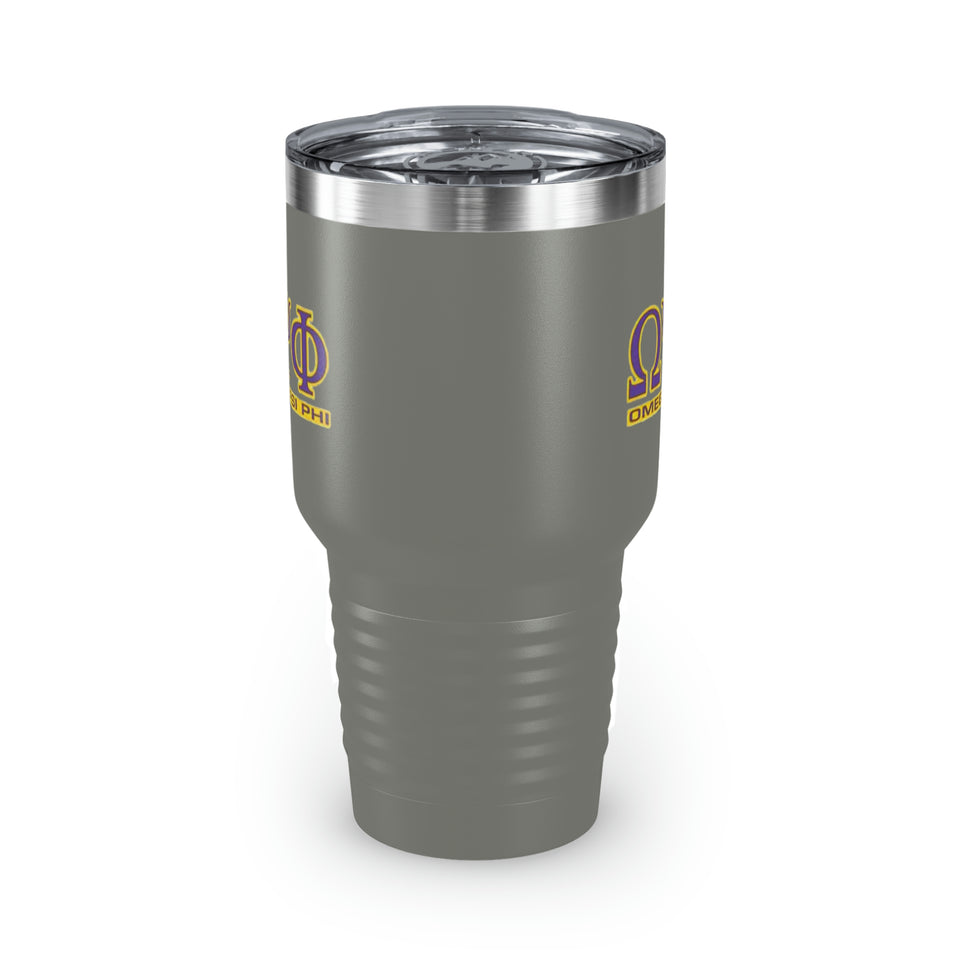 Omega Psi Phi Ringneck Tumbler, 30oz