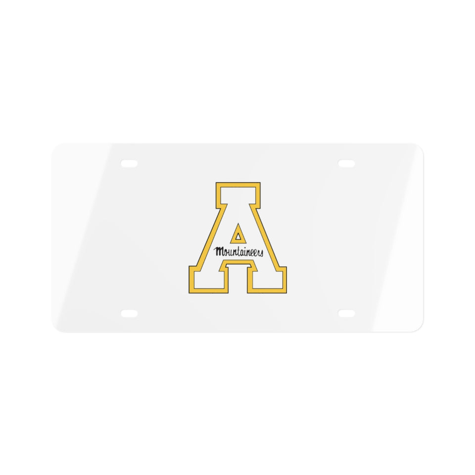 App State License Plate