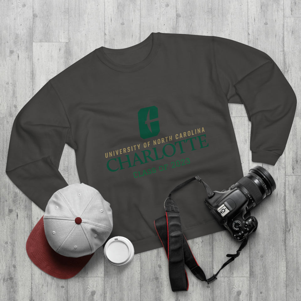 UNCC Class of 2023 Unisex Crew Neck Sweatshirt