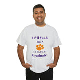 H*ll Yeah Clemson Unisex Heavy Cotton Tee