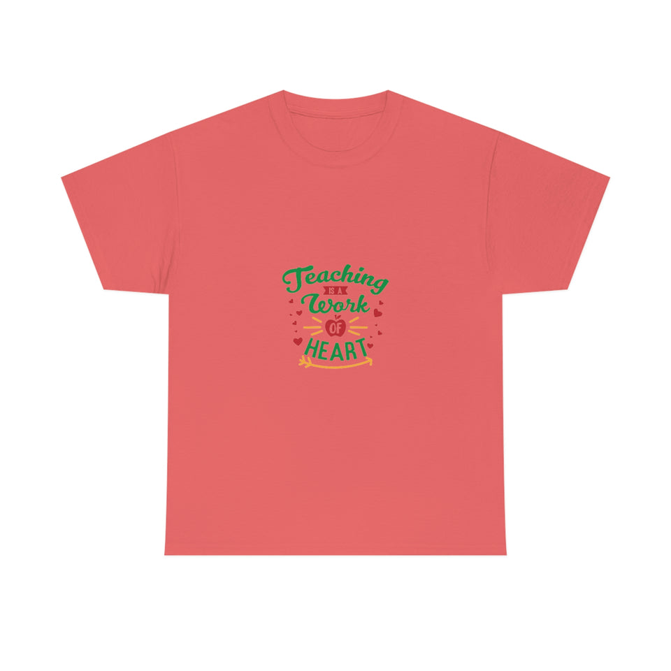 Work of Heart Cotton Tee