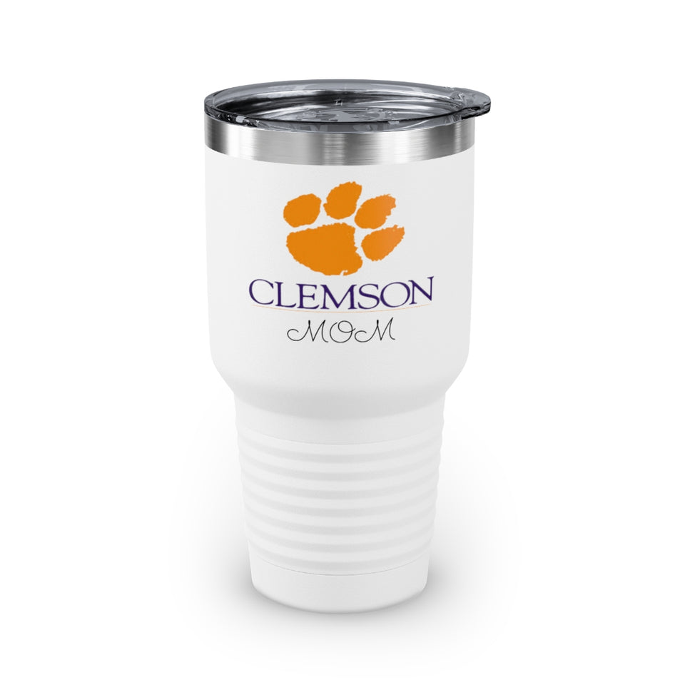 Clemson University Mom Ringneck Tumbler, 30oz