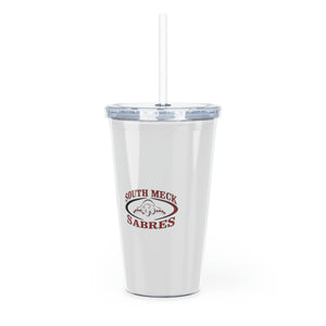 South Meck HS Plastic Tumbler with Straw