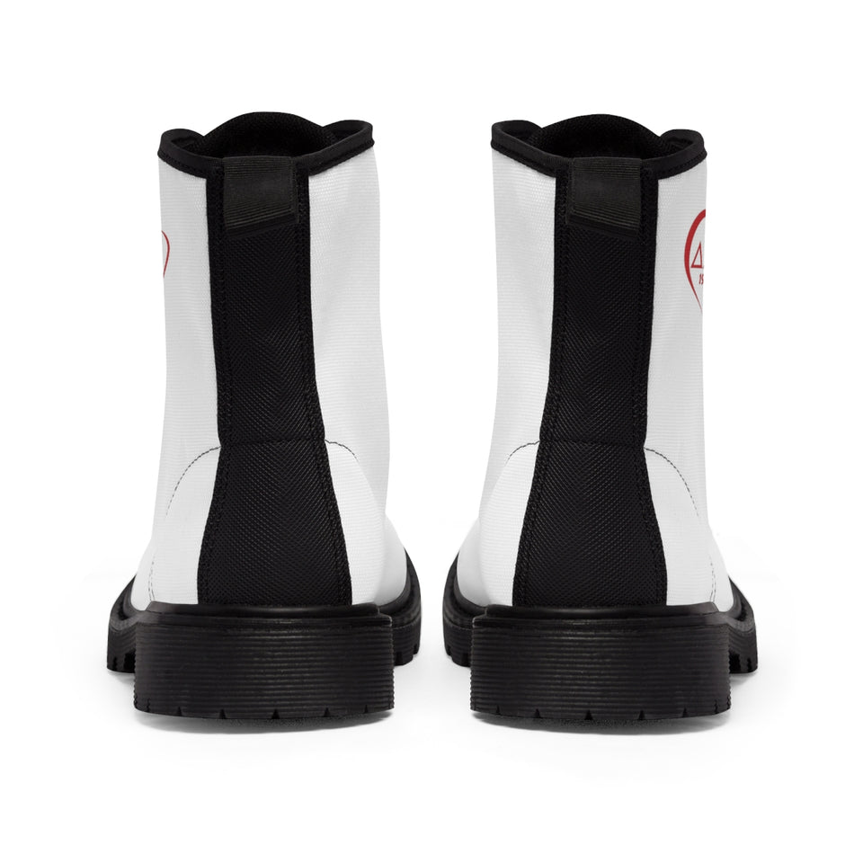 Delta Sigma Theta Canvas Boots