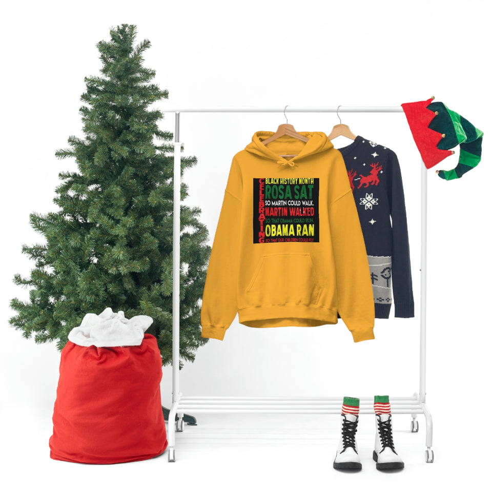 Celebrating Black History Month Unisex Heavy Blend™ Hooded Sweatshirt