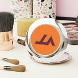 Virginia Tech Compact Travel Mirror