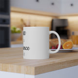 Coffee In 1 Hand Confidence In Another White Mug, 11oz