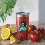 Black Nurse Ringneck Tumbler, 20oz