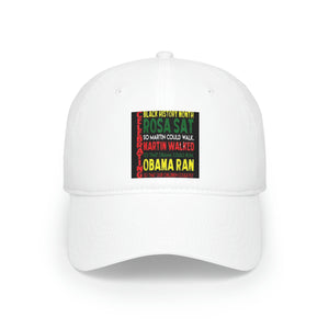 Celebrating Black History Month Low Profile Baseball Cap