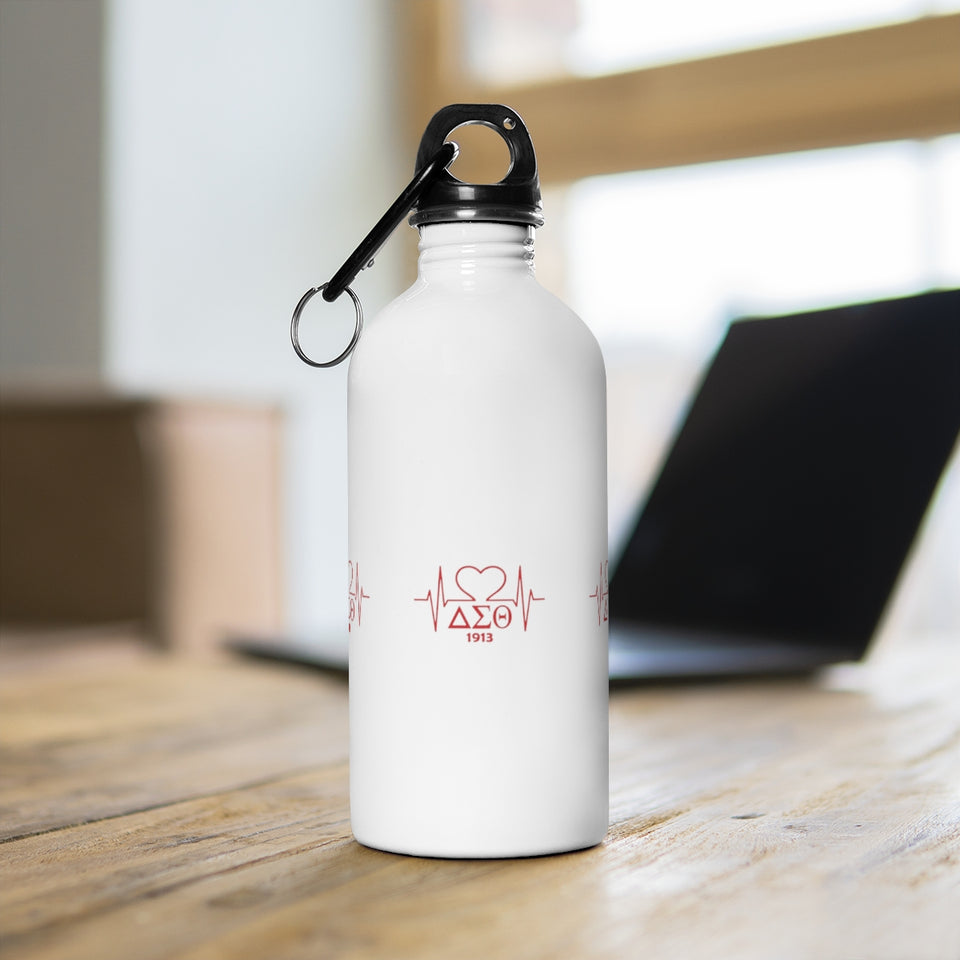 Delta Heartbeat Stainless Steel Water Bottle